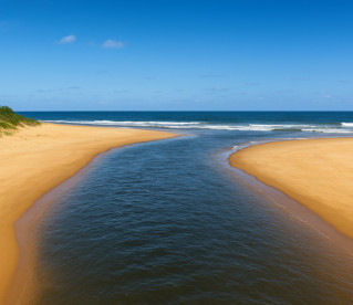 Por que o mar é salgado se os rios levam água doce até ele?