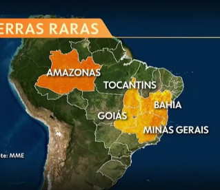 Terras raras colocam o Brasil no centro da disputa global